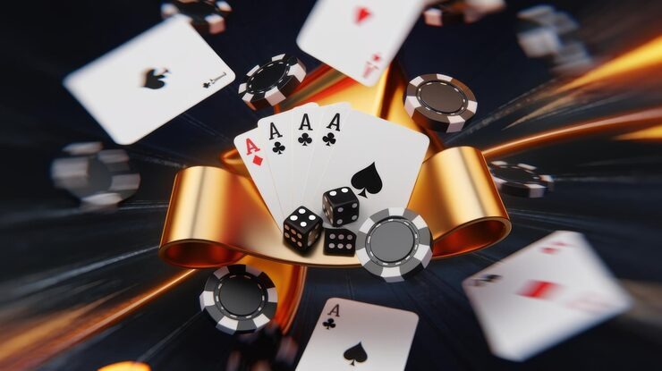 Slot game interface displaying spin result
